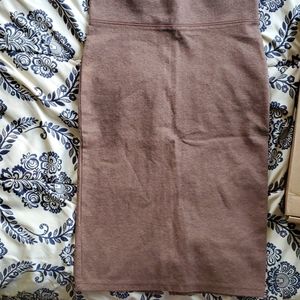Size small brown pencil skirt